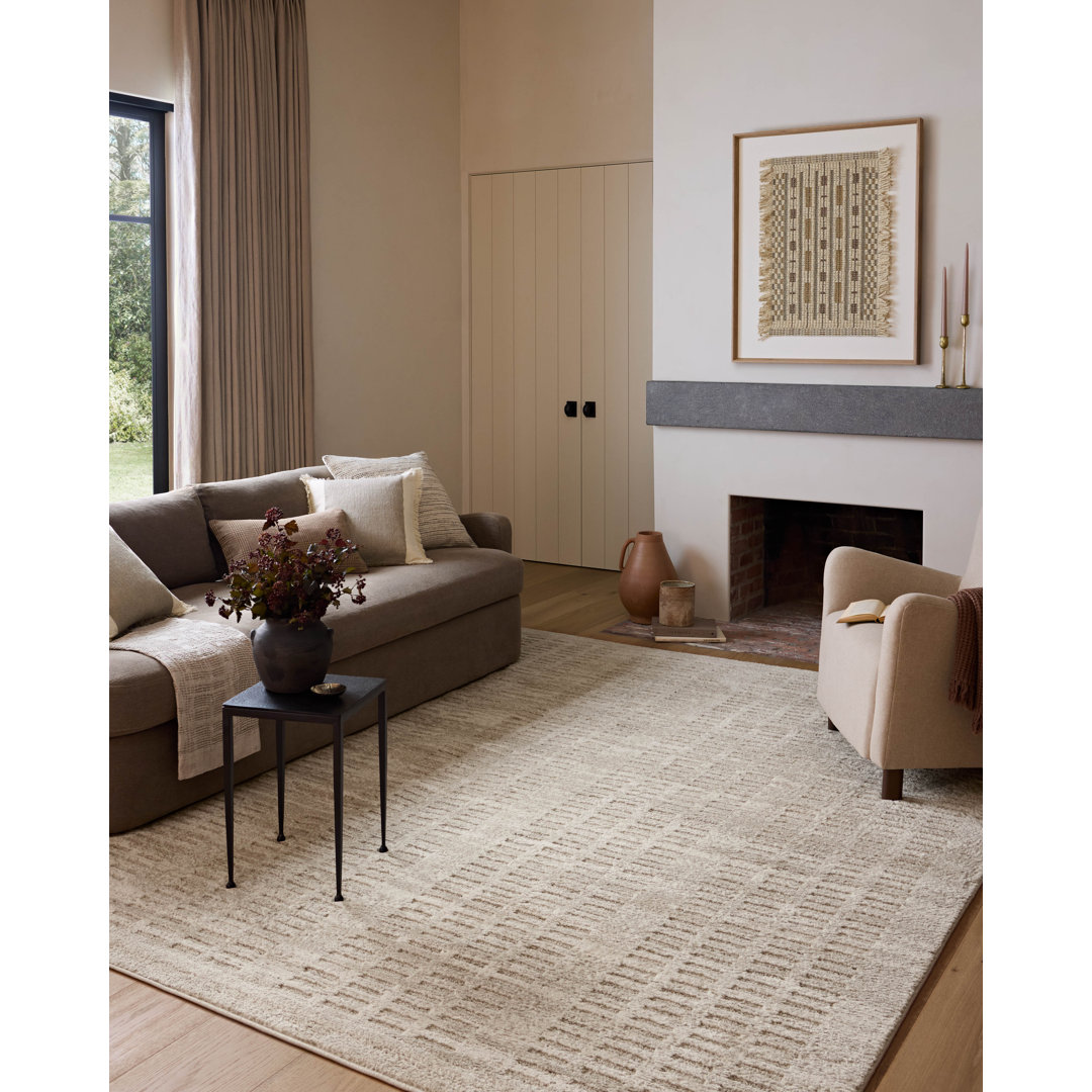 Amber Lewis x Loloi Monty  Ivory / Beige Area Rug
